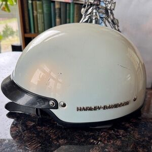 Harley-Davidson pearl and  Half Helmet